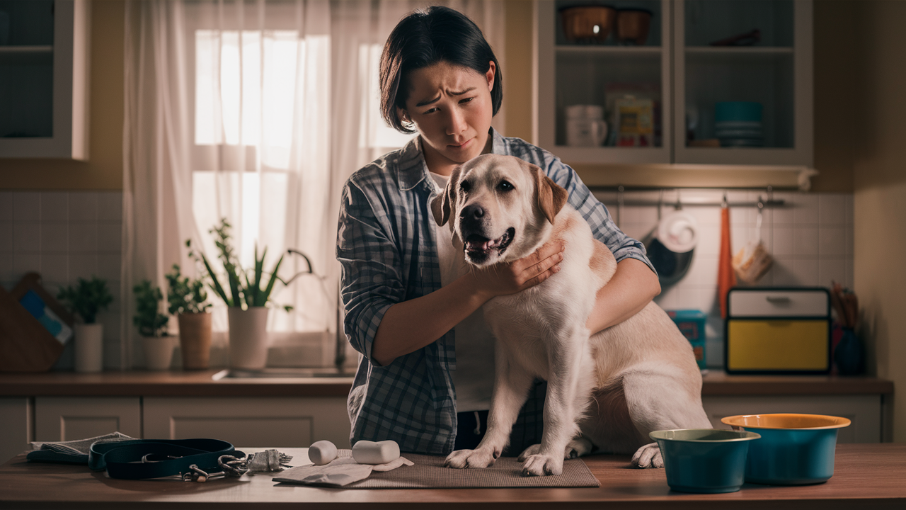 Comment faire vomir un chien