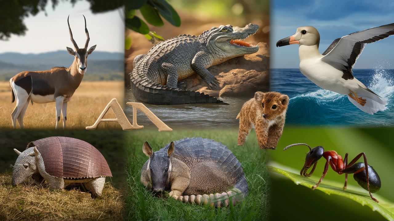 Liste des animaux commençant par A — free download