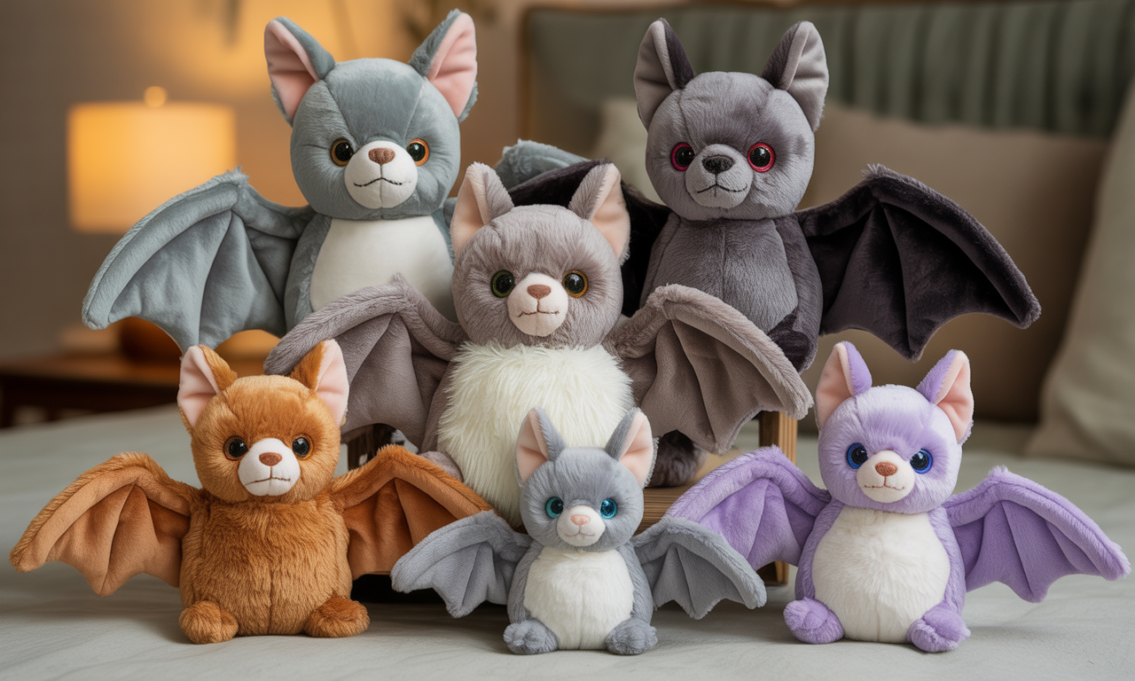 Minuit, la peluche de chauve-souris - O'Kryn Plush