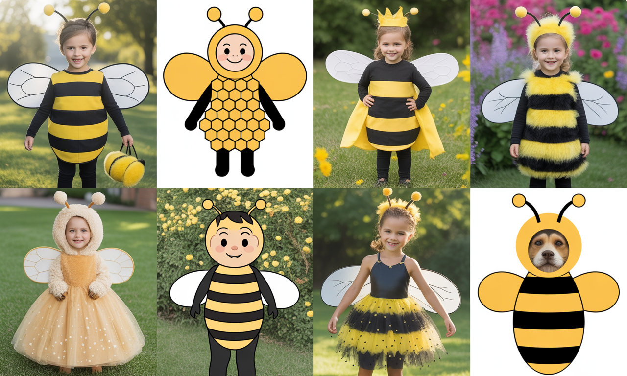 Déguisement Abeille WIDMANN MILANO – Combinaison Animalière Pour Enfant, Costume De Carnaval Avec Casque, 100% Polyester (Taille 110 Cm / 3-4 Ans)