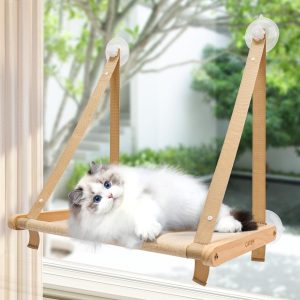 Hamac de fenêtre chat CATISM Kaki 05
