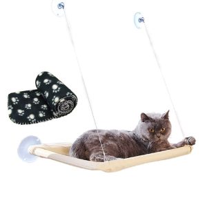 Hamac de fenêtre chat JZK Lit de fenêtre pour Chat