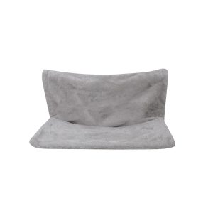 Hamac de radiateur chat polaire 45x30cm gris clair