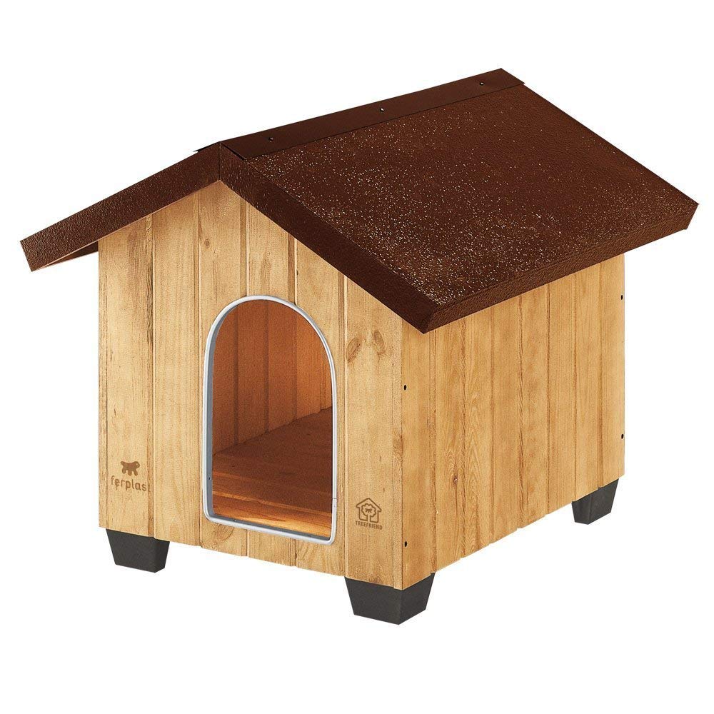 Niche en bois chien Ferplast Domus Medium
