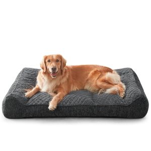 Panier grand chien / XXL JOEJOY Orthopédique Gris