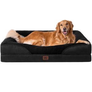 Panier mémoire de forme chien EHEYCIGA XL Noir