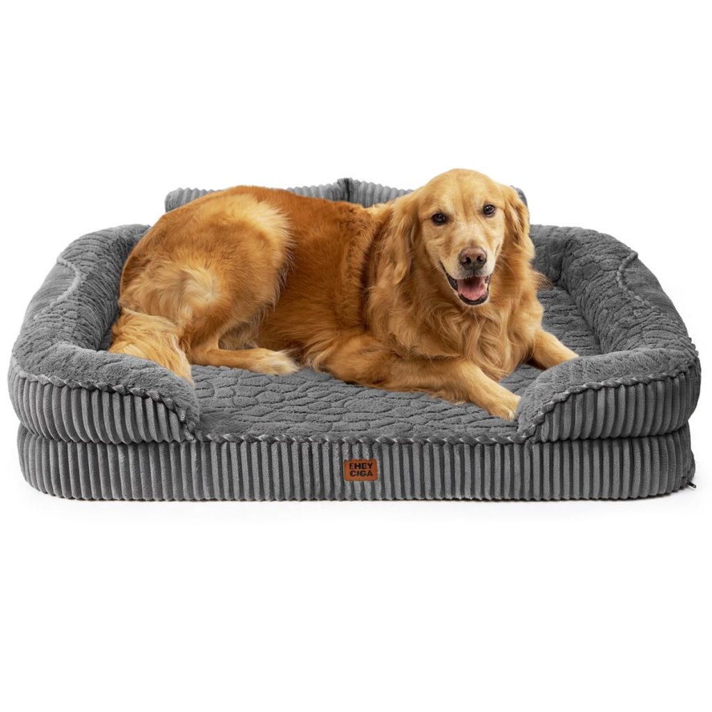 Panier mémoire de forme chien EHEYCIGA XXL