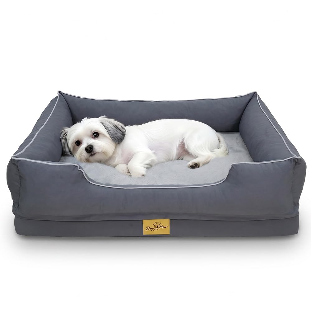 Panier mémoire de forme chien Orthopédique M