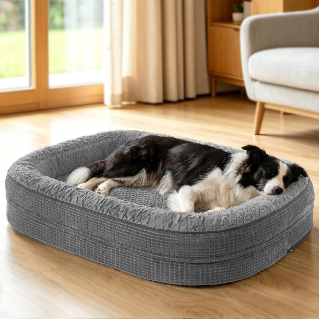 Panier orthopédique chien Pawk Gris L