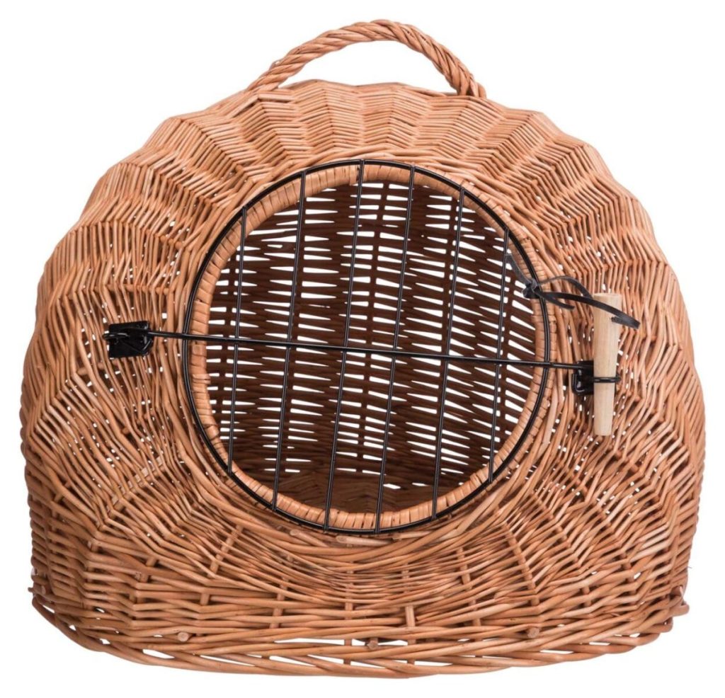 Panier osier chat TRIXIE 2871 Cat Basket with Grid