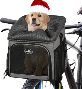 Panier vélo chien Wakytu Pliable 31x26x35