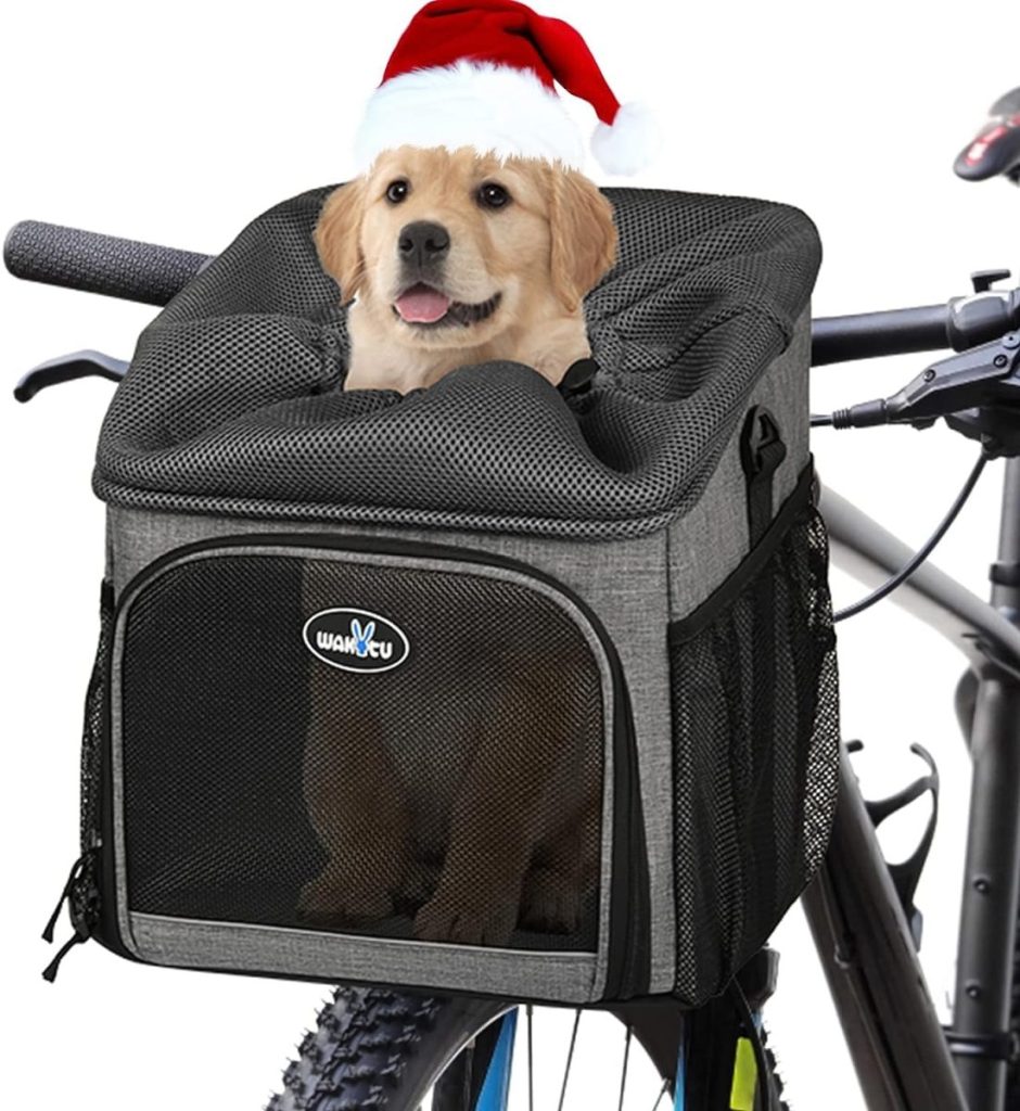 Panier vélo chien Wakytu Pliable 31x26x35