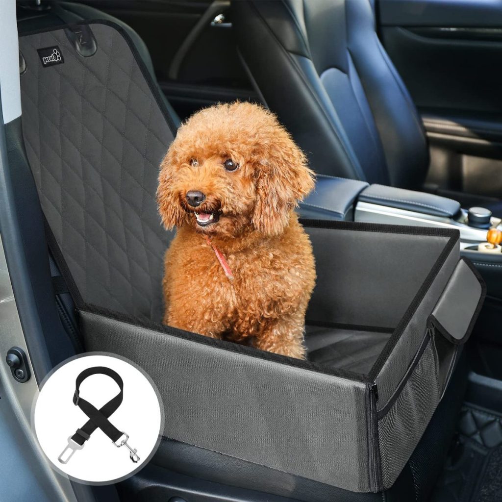 Siège auto chien Pecute Gris